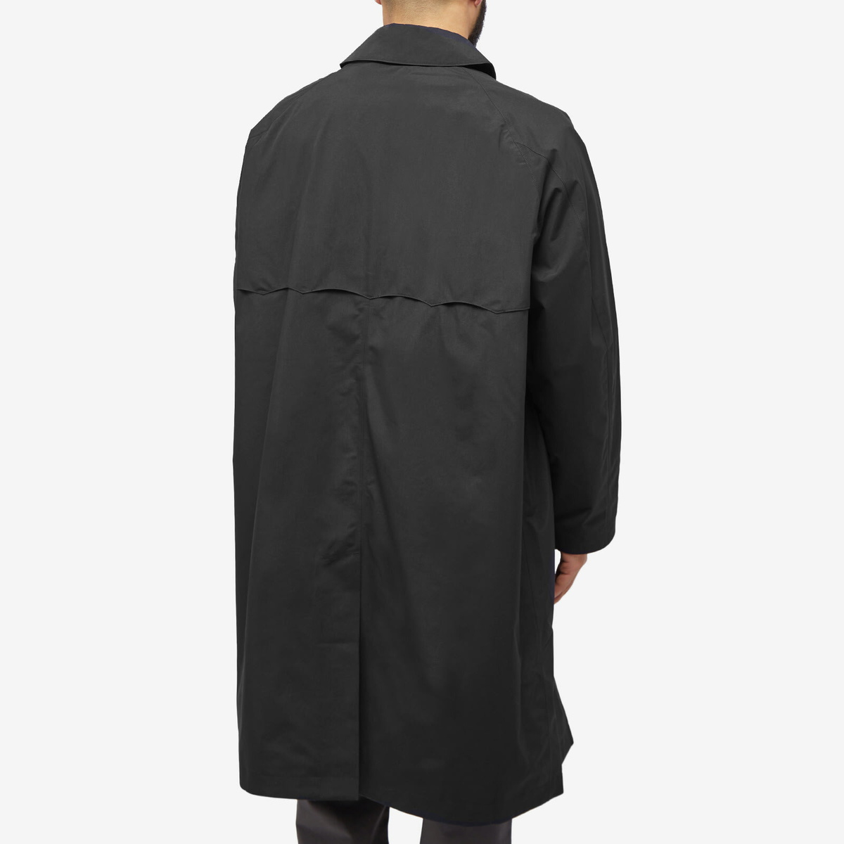 Baracuta Men's x Goldwin Gore-Tex G12 Coat in Black Baracuta