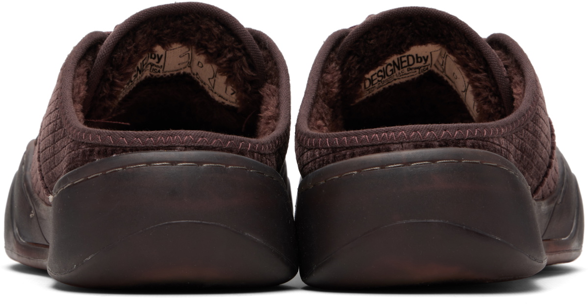 ERL Brown Corduroy Camino Sneakers