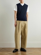 Oliver Spencer - Graves Knitted Sweater Vest - Blue