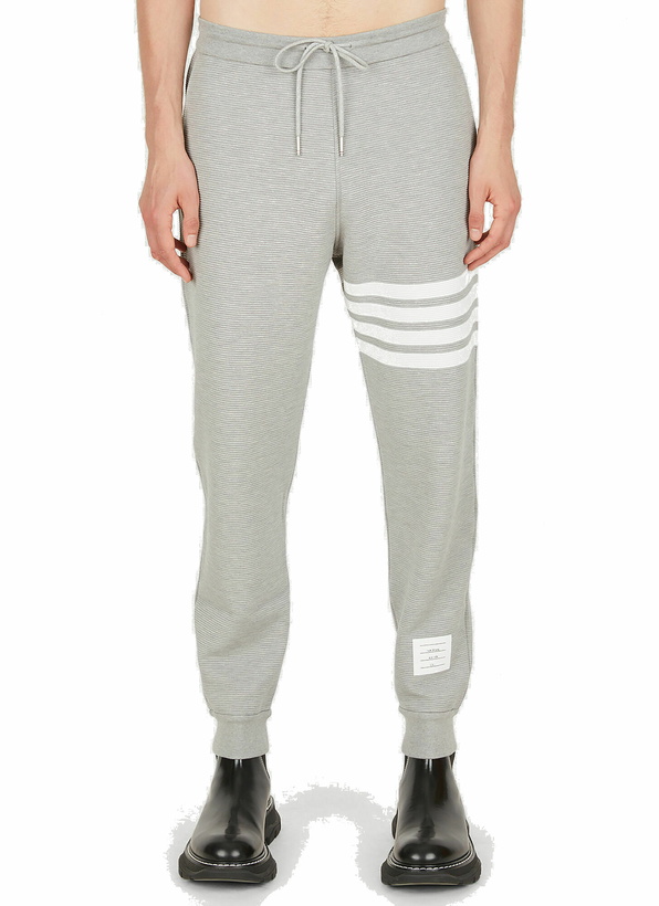 Photo: Four Bar Track Pants in Grey