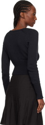 OUR LEGACY Black Sharp V-Neck Sweater