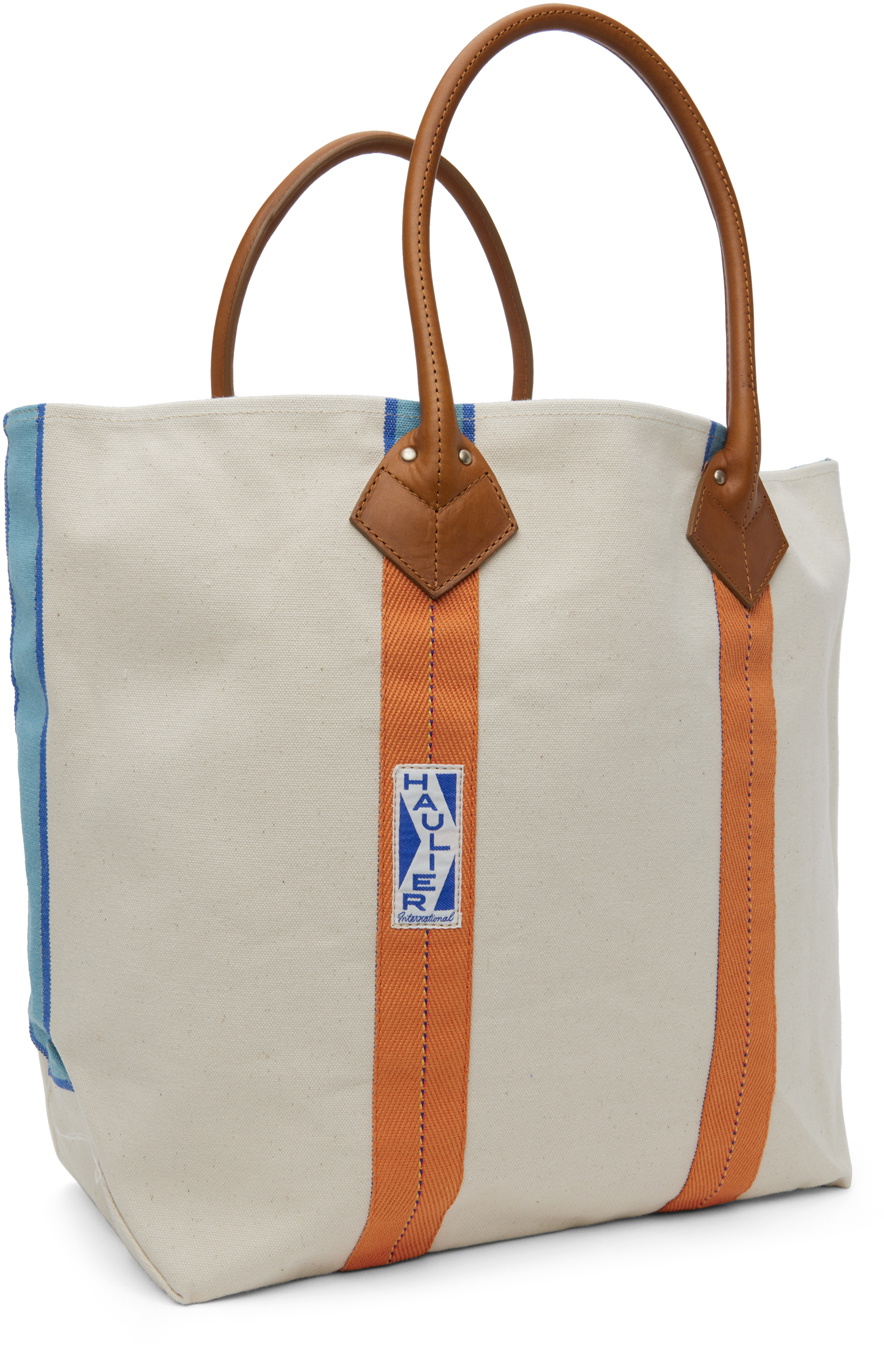 Haulier Off-White Medium Utility Tote