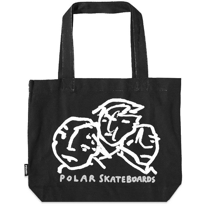 Photo: Polar Skate Co. Men's Lunch Doodle Tote in Black