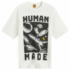 Human Made Men's Space Print T-Shirt in White
