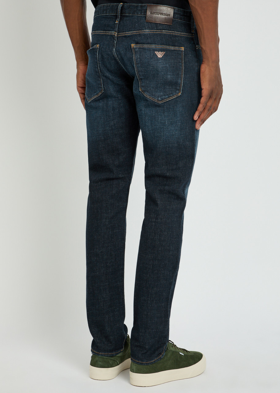 Emporio Armani Slim-leg Jeans Blue