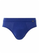 Hanro - Natural Function Stretch Lyocell-Blend Briefs - Blue