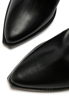 Isabel Marant étoile Lyka 90 Leather Mid-calf Boots Black