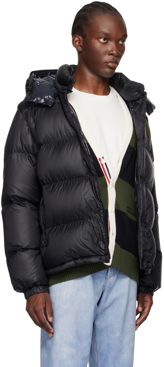 Moncler Navy Cyclone 2-In-1 Down Jacket Moncler Moncler Navy Cyclone 2-In-1 Down Jacket Moncler