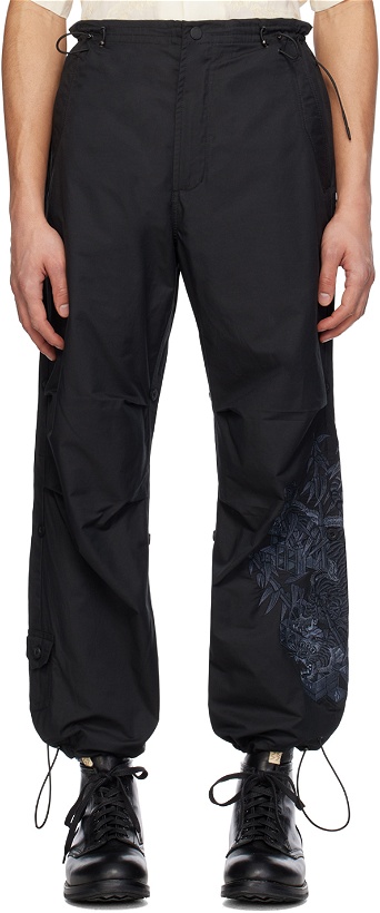 Photo: Maharishi Black Take Tora Snopants Trousers