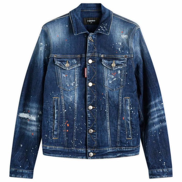 Photo: Dsquared2 Men's Dan Jean Jacket in Navy Blue