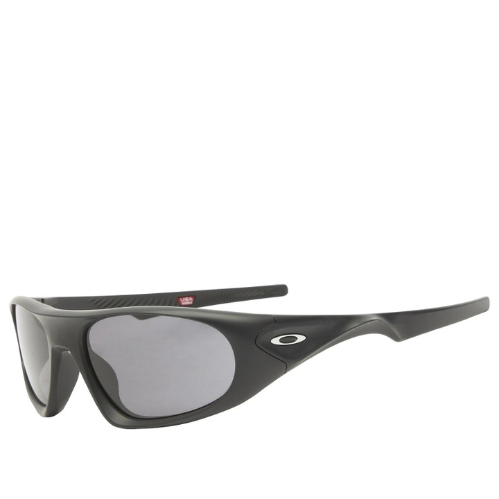 Photo: Oakley Neoforma Sunglasses in Matte Black/Prizm Grey 