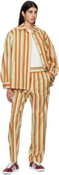 Caro Editions Orange Fleur Trousers
