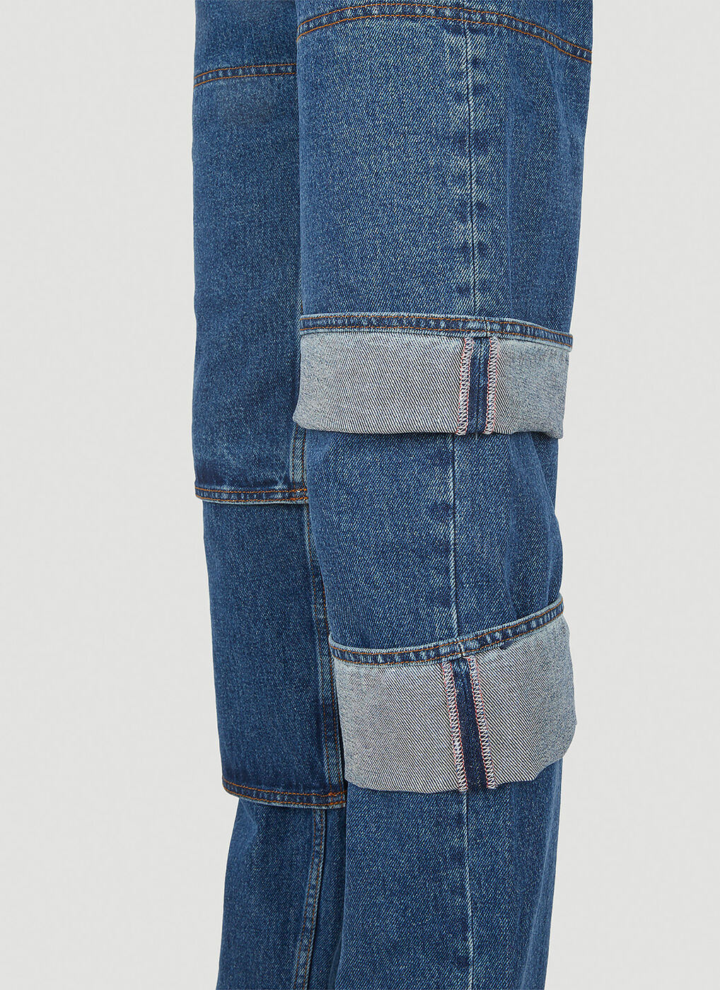 Classic Multi Cuff Jeans in Blue Y/Project