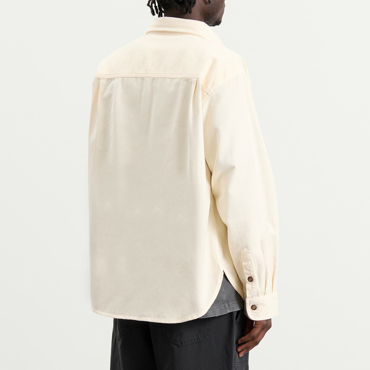 By Parra Men's Clean Cut Overshirt in Sand