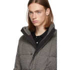 PS by Paul Smith Black and White Down Check Jacket