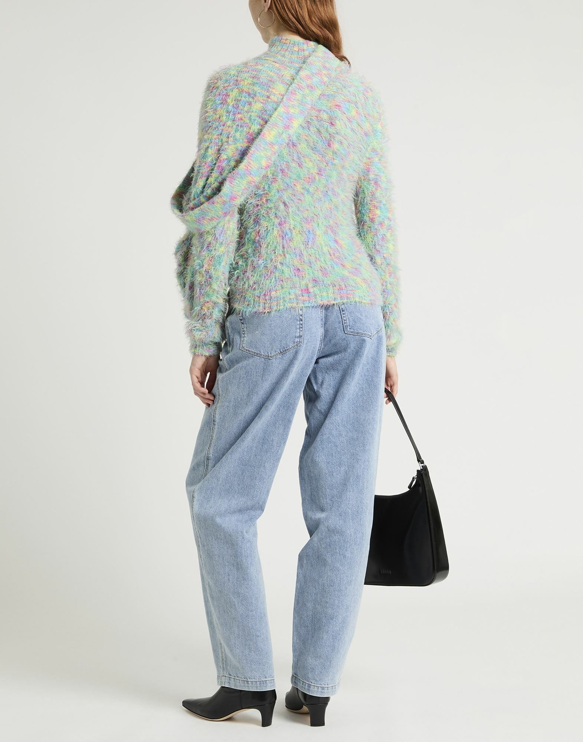 Y/project Womens Turtleneck Light in Green