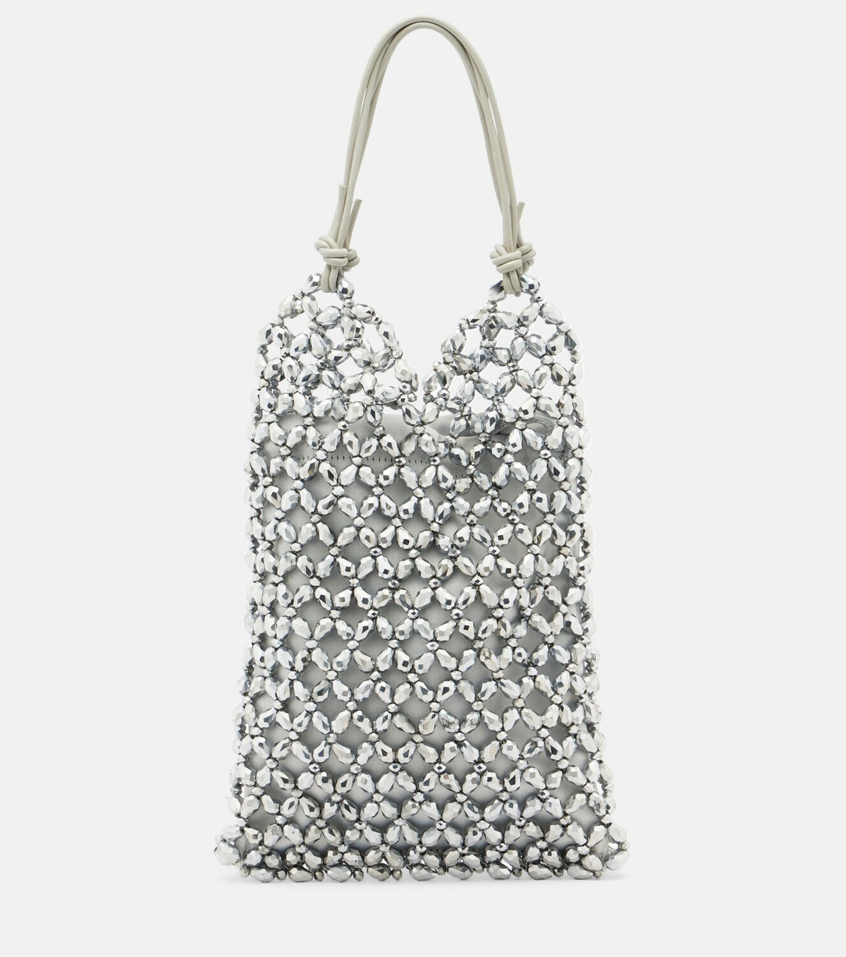Staud Karla beaded top-handle bag