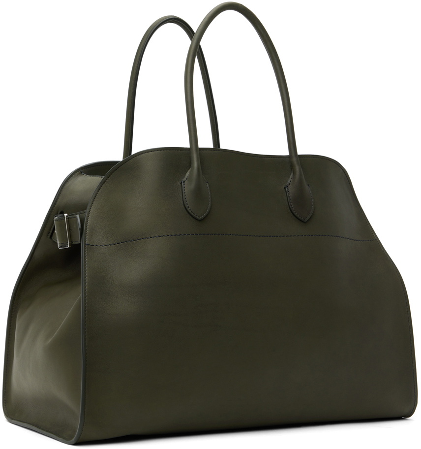 The Row Khaki Soft Margaux 17 Bag The Row