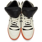 Y-3 Off-White and Black Hayworth Sneakers