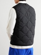 ARKET - Aaro Quilted Recycled-Shell Gilet - Black