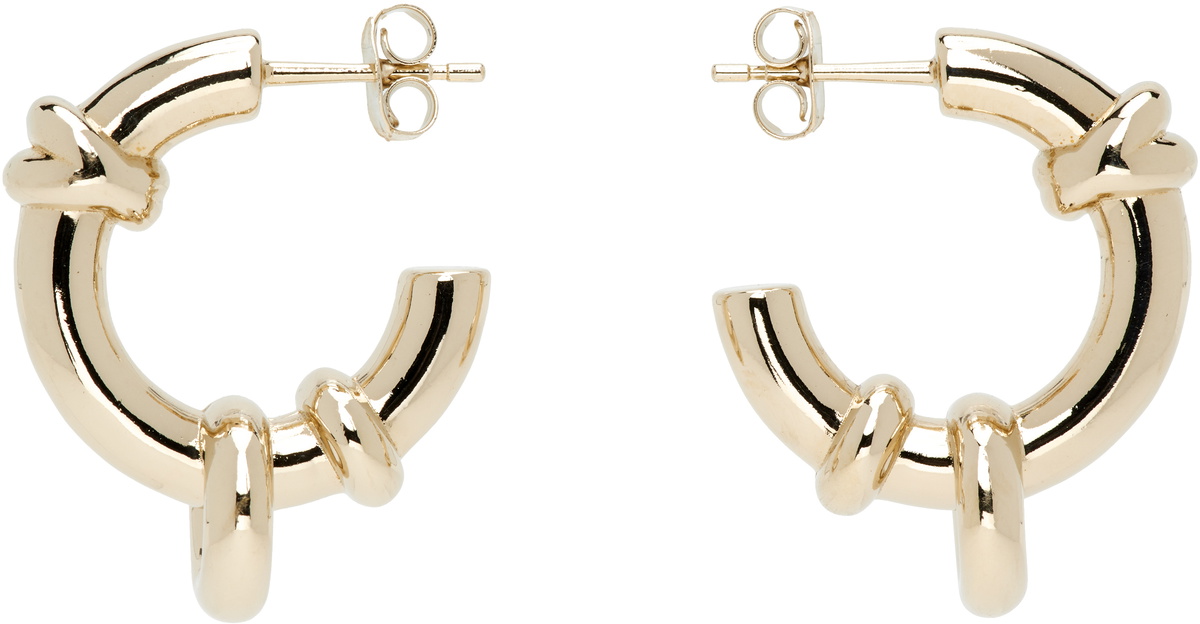 Justine Clenquet Silver Mel Earrings Justine Clenquet