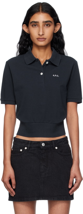 Photo: A.P.C. Navy Océane Polo