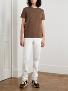TOM FORD - Slim-Fit Stretch-Cotton Jersey T-Shirt - Brown