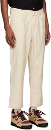 Corridor Beige Cropped Trousers
