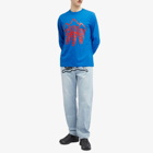 ICECREAM Men's Three Cone Long Sleeve T-Shirt in Blue