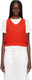 Nothing Written Red Greta Knit Tank Top