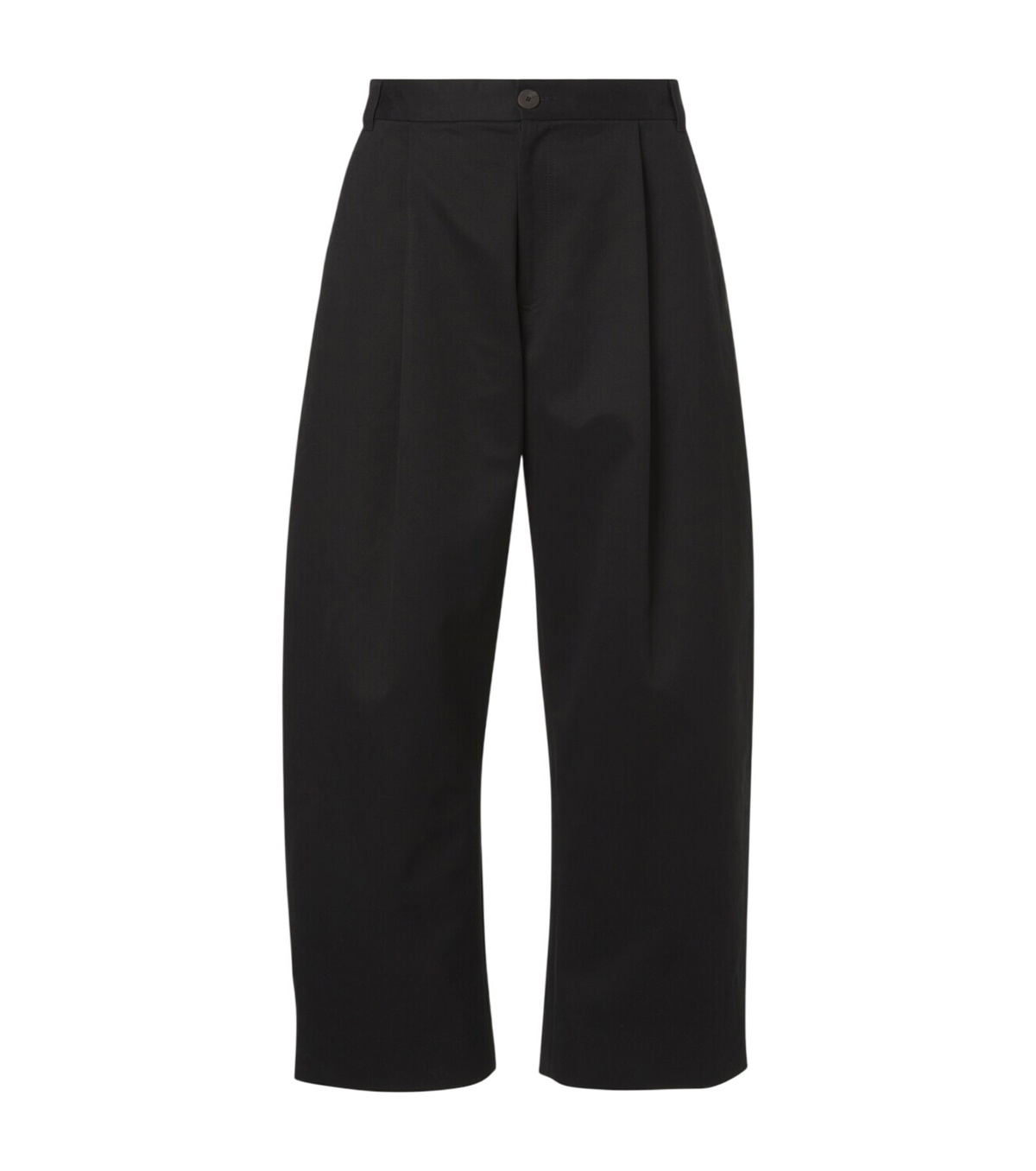 Studio Nicholson - Bionda Wide-Leg Cropped Pleated Virgin Wool