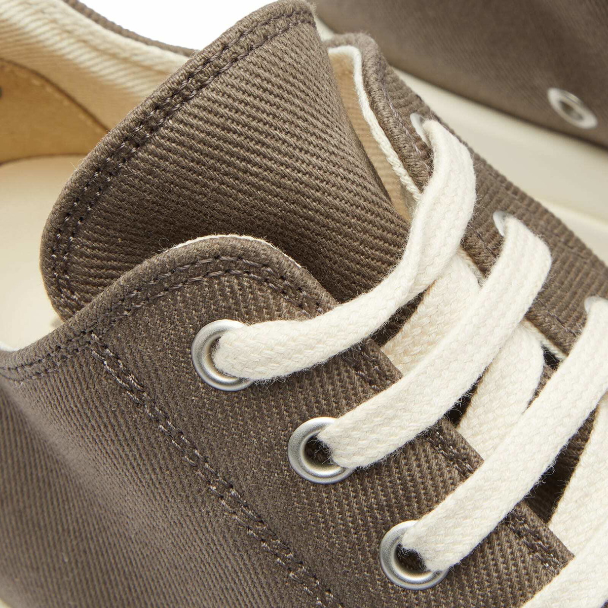 Rick Owens DRKSHDW Women's Low Top Sneakers in Milk