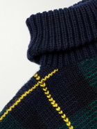 Polo Ralph Lauren - Checked Wool Rollneck Sweater - Multi