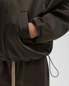 Fear of God Essentials SATIN NYLON BOMBER JACKET (UNFILLED) Brown Women
