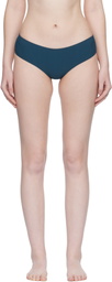 Fruity Booty Blue Bream Stripe Bikini Bottom