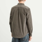 Portuguese Flannel Men's Lobo Button Down Corduroy Shirt in Grey