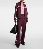 Ferragamo Ribbed-knit polo sweater