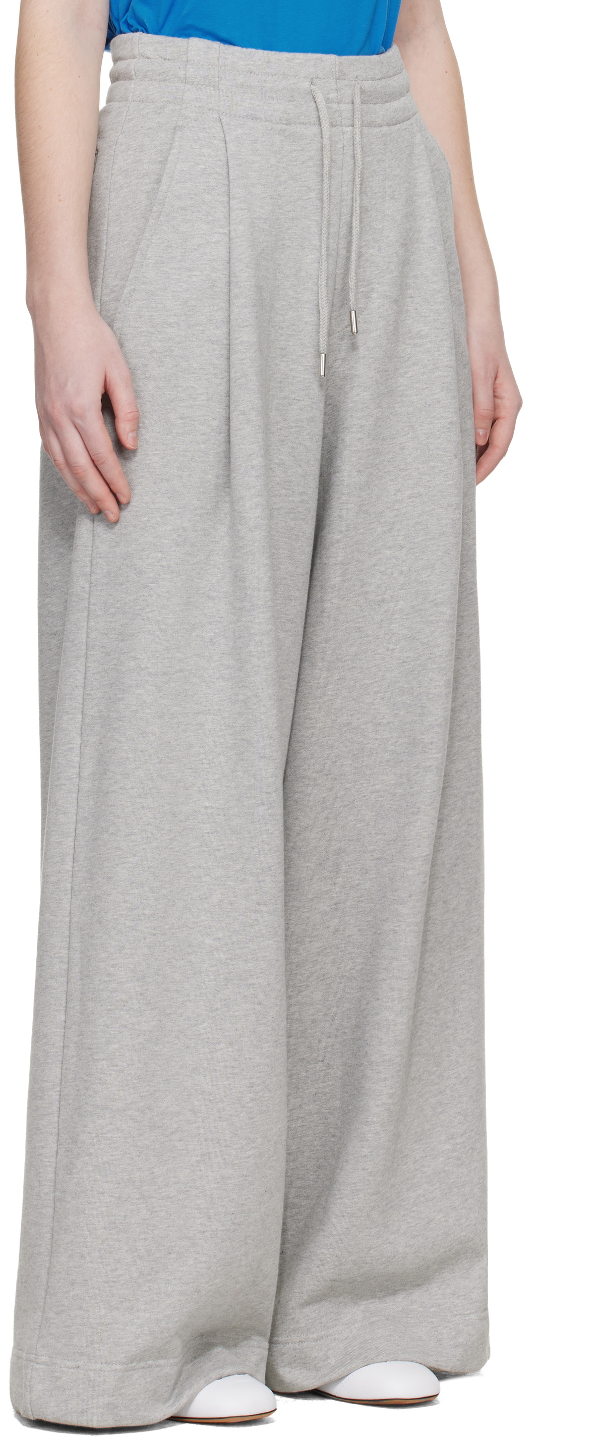 Dries Van Noten Gray Loose Sweatpants