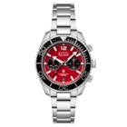 Duxot Tiburon Chronograph Quartz Red Dial Mens Watch DX-2062-22