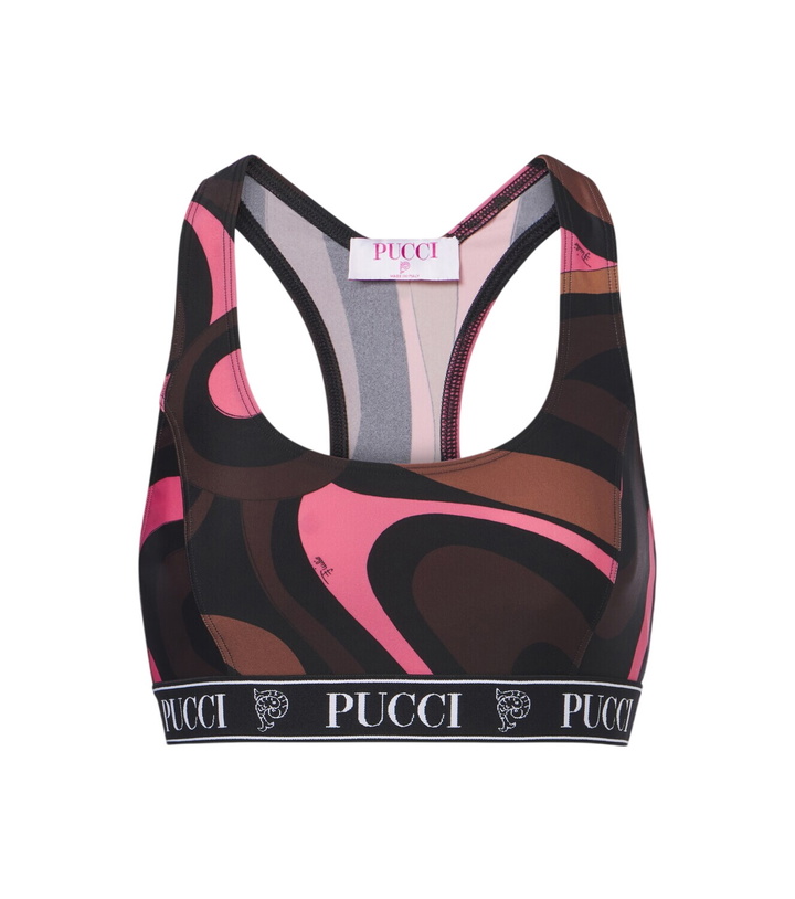 Photo: Pucci Marmo jersey sports bra