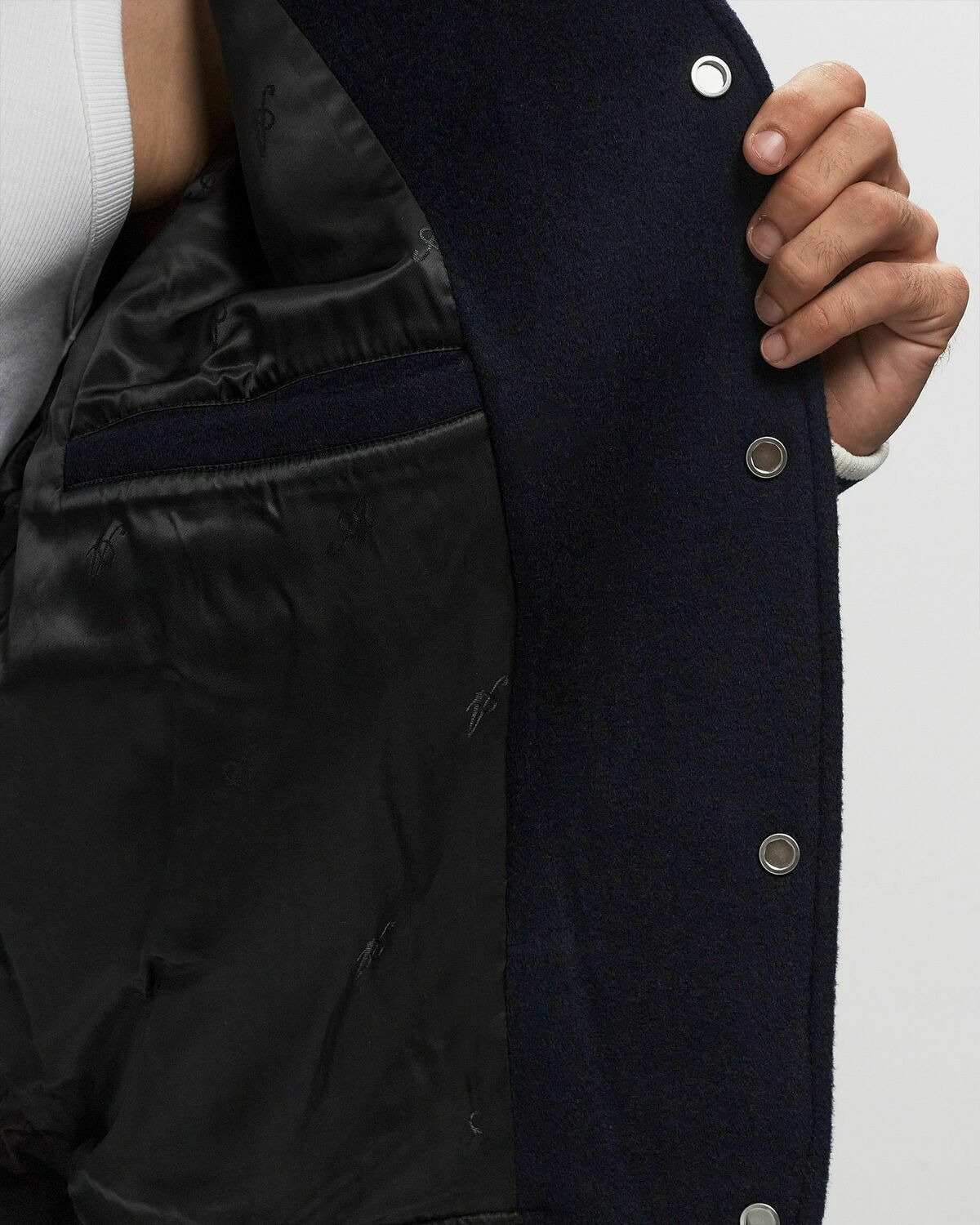 Axel Arigato Chateau Axel Bomber Jacket Blue Bomber Jackets/College Jackets