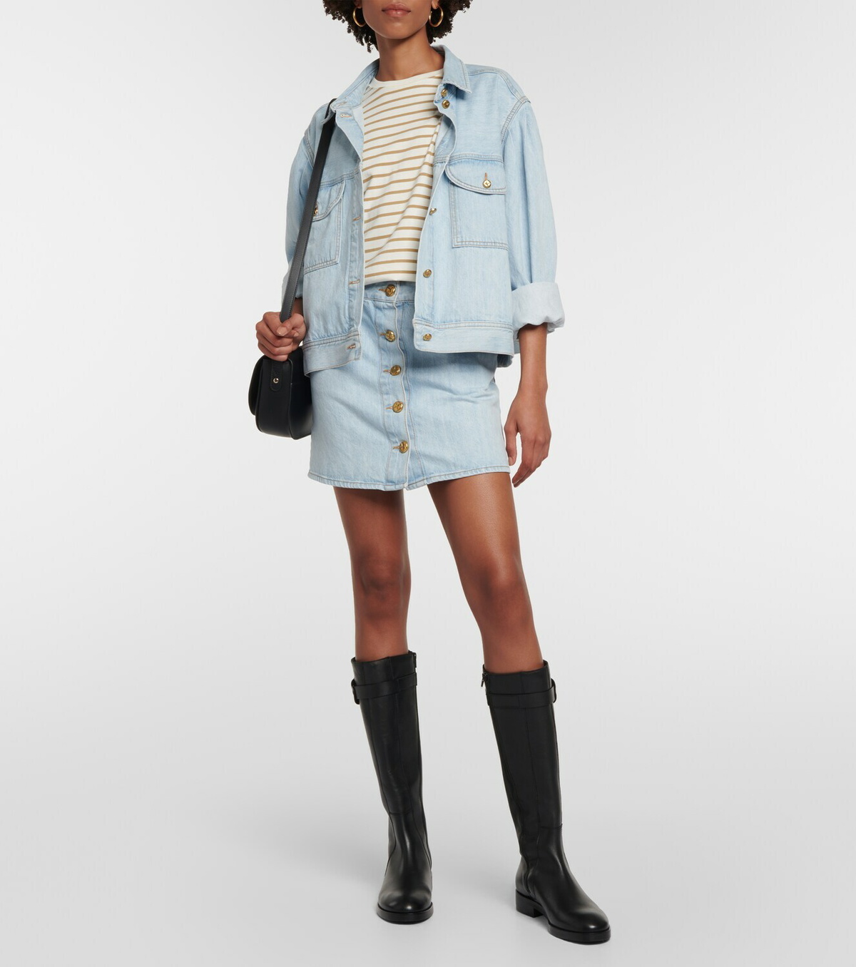 See By Chloé Channy leather knee-high boots See by Chloe
