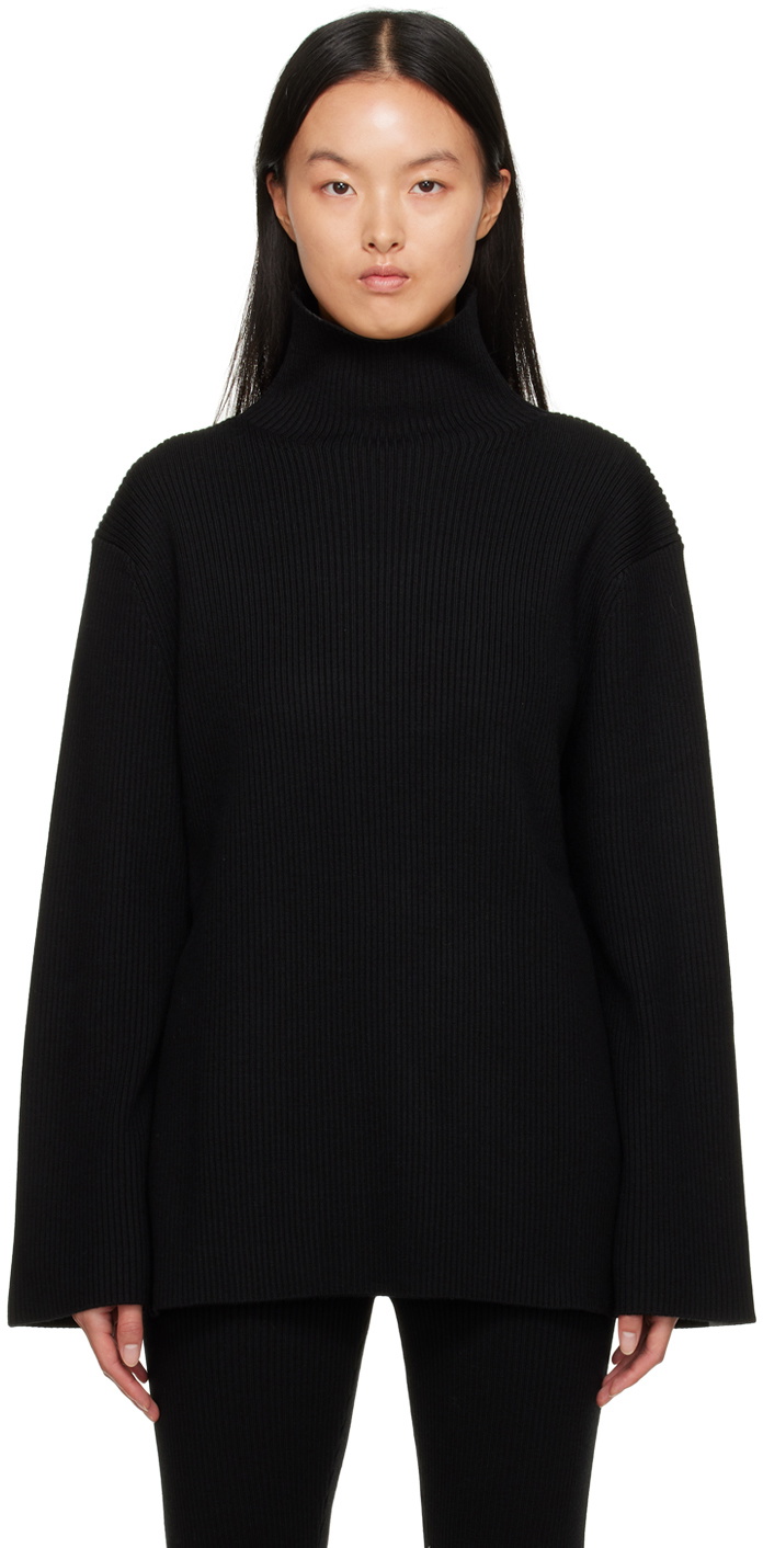 Studio Nicholson Black Ettore Turtleneck Studio Nicholson