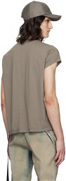 Rick Owens DRKSHDW Gray Small Level T-Shirt