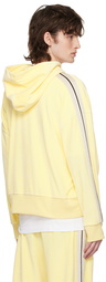 Palm Angels Yellow Track Hoodie