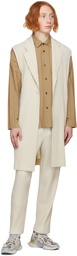 Homme Plissé Issey Miyake Beige Monthly Color August Vest