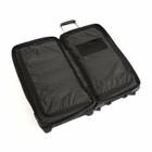 Eastpak Transit'r Medium Travel Bag With Wheels in Tarp Black 