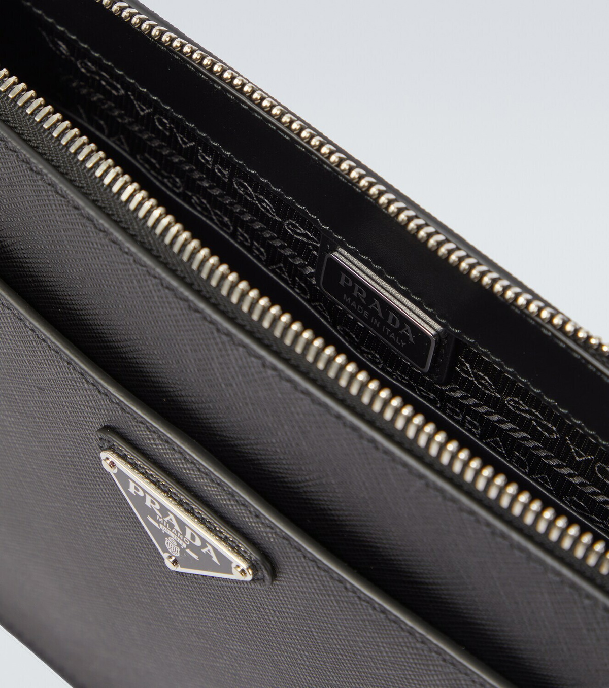 Prada Saffiano leather pouch