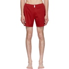 Vilebrequin Red Merise Swim Shorts