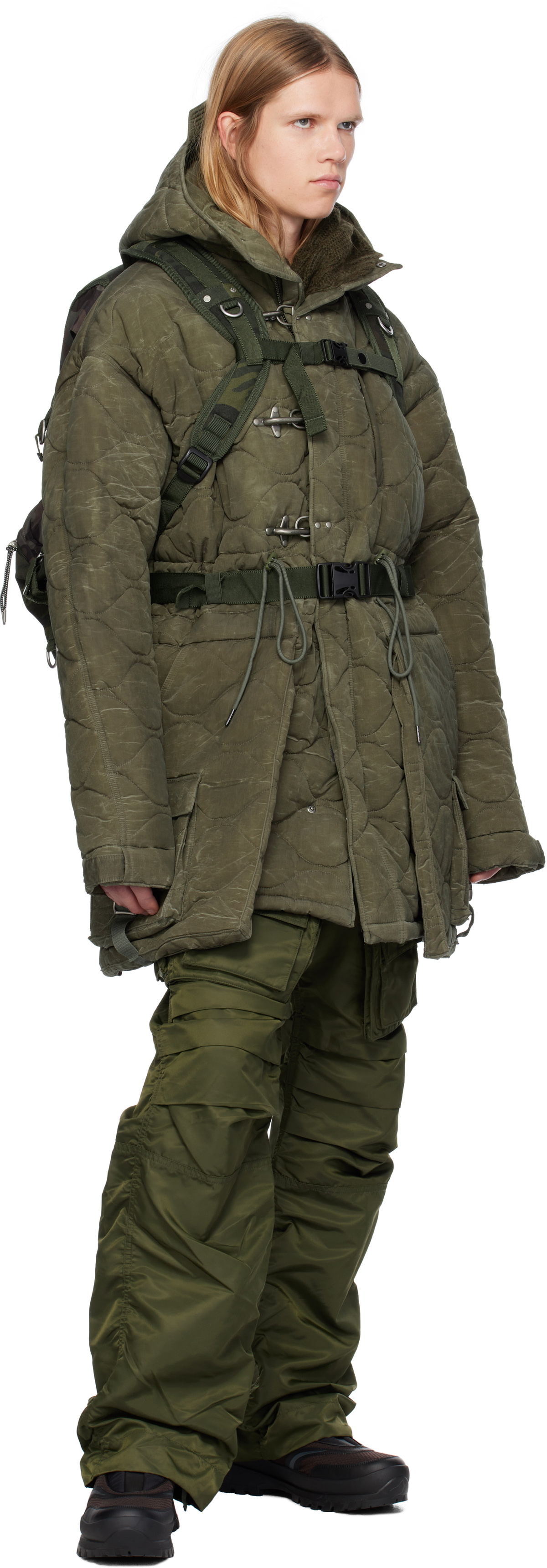 Andersson Bell Green Camouflage Berlin Backpack
